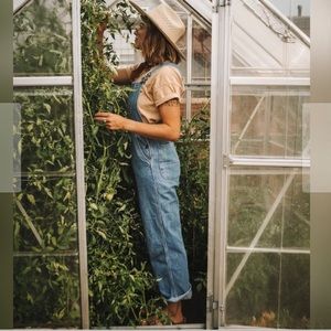 Dôen Myrtle Overalls in Antibes Wash